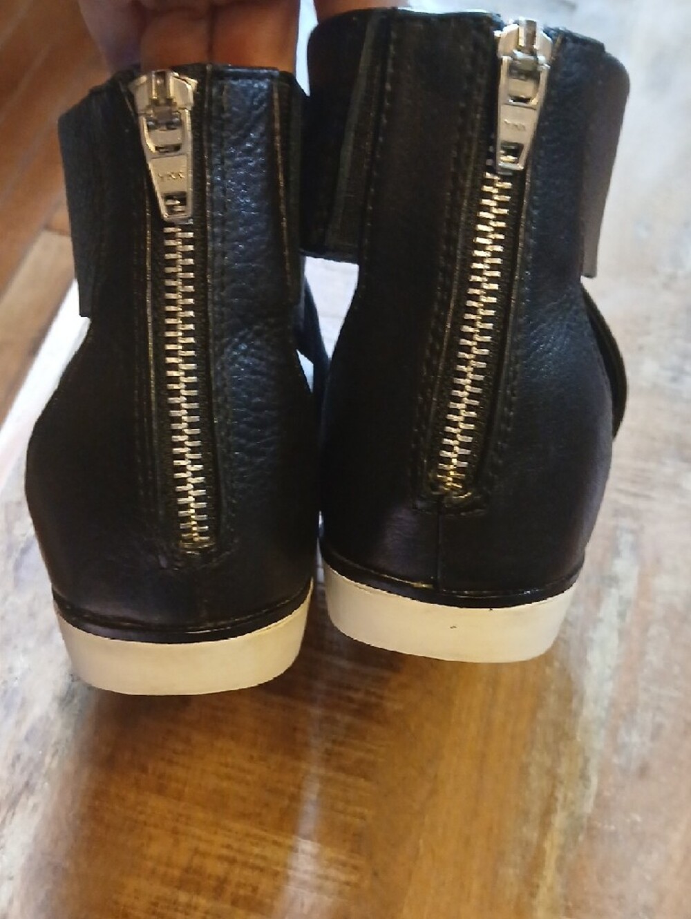 bussola PotsdamPeggy Authenthic LeatherCrisscross & BackZipper - Picture 2 of 7